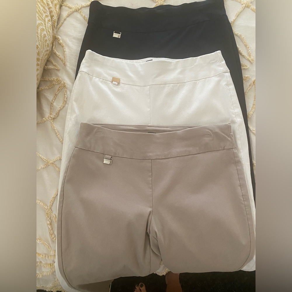Alfani  capris size 6 black, white, or beige available